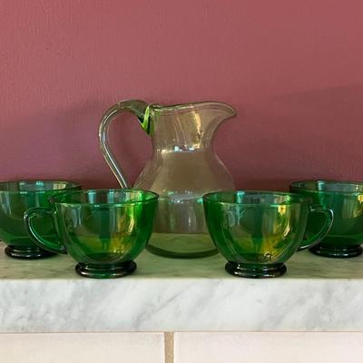 Green Glass Lot