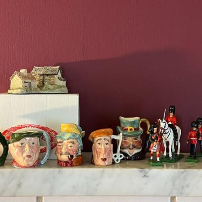 British Miniature Toby Mug Lot
