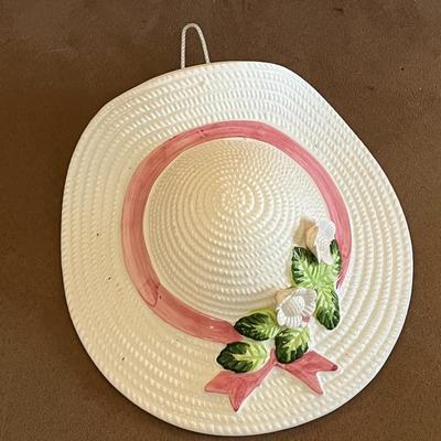 Ceramic Hats Flower Holders- Set of 3