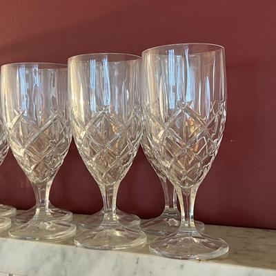 Gorham Crystal "Lady Anne" Tall Iced Tea- Set of 14