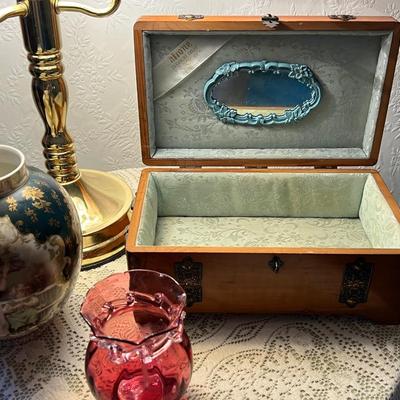 Wood Jewelry Boxes Lot