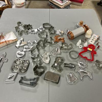 Metal Cookie Cutters Lot