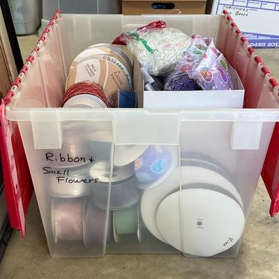 Container Filled w/ Ribbons