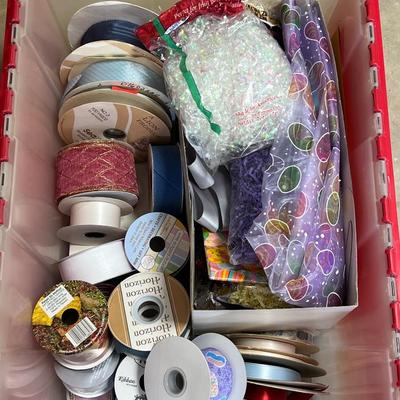 Container Filled w/ Ribbons