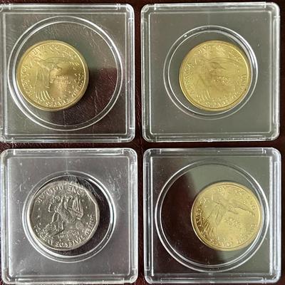 Sacagawea Dollars and 1979 Susan B. Anthony Dollar