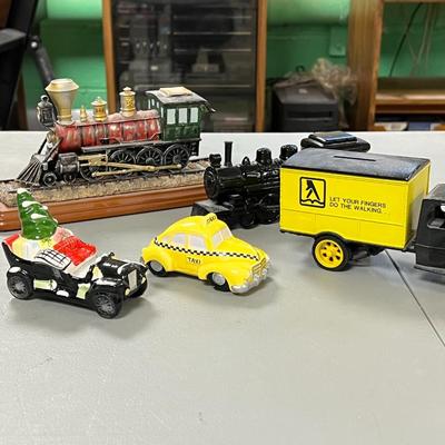 Central Station 1870 Train Figurine Lot