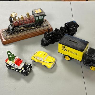 Central Station 1870 Train Figurine Lot