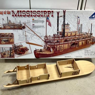 King of the Mississippi Boat Kit