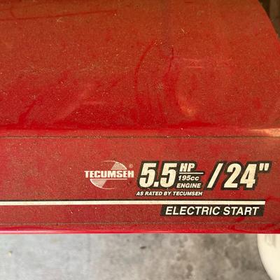 Craftsman Snow Blower 5.5 HP/195cc Engine 24" Electric Start