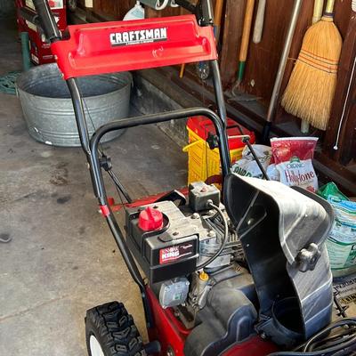 Craftsman Snow Blower 5.5 HP/195cc Engine 24" Electric Start