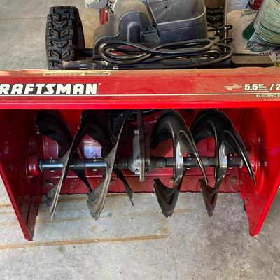 Craftsman Snow Blower 5.5 HP/195cc Engine 24" Electric Start