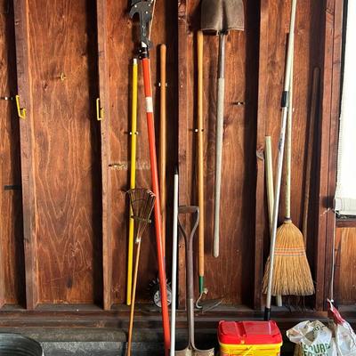 Assorted Landscaping Tools