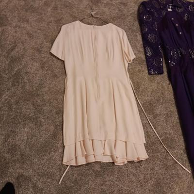 LADIES PURPLE WESTERN DRESS AND GIRLS BETSY'S THINGS DRESS