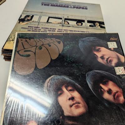 Collection Of Vintage Records