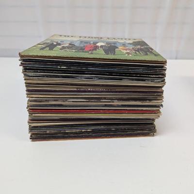 Collection Of Vintage Records