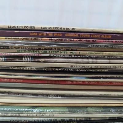 Collection Of Vintage Records