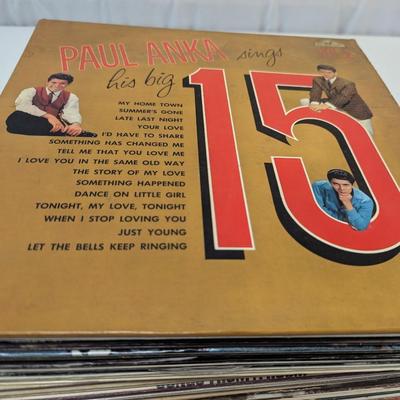Collection Of Vintage Records