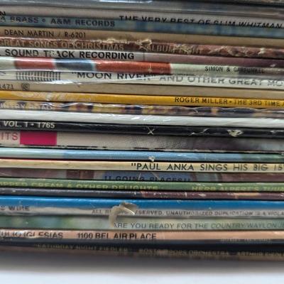Collection Of Vintage Records