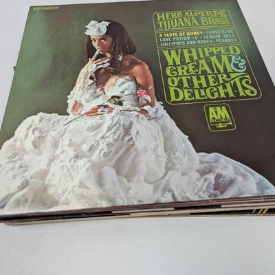 Collection Of Vintage Records