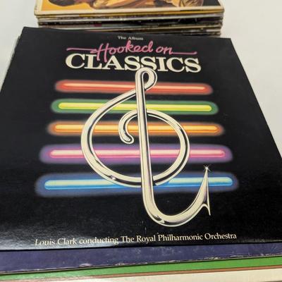 Collection Of Vintage Records