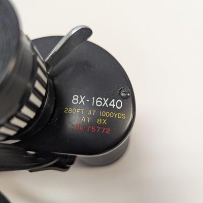 Tasco Binoculars 8x-16X40 & Olympus Camera