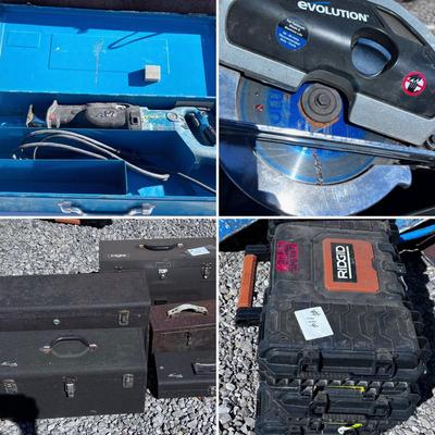 Vintage Craftsman Wood Machinists Tool Box