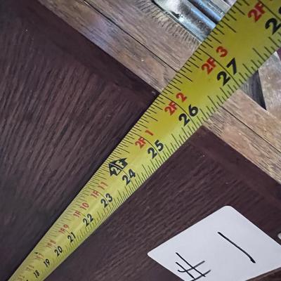 Vintage Craftsman Wood Machinists Tool Box
