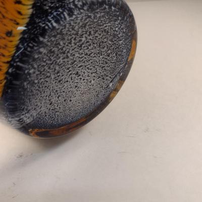 Striped Glass Vase (#3)