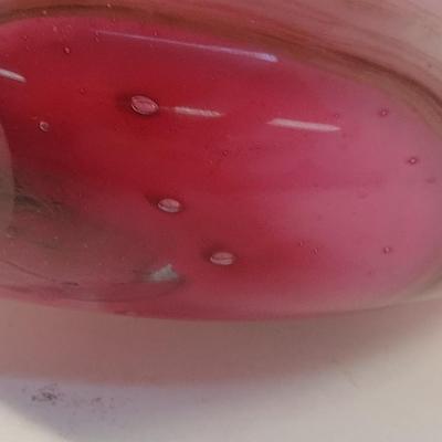 Colorful Art Glass Vase (#4)
