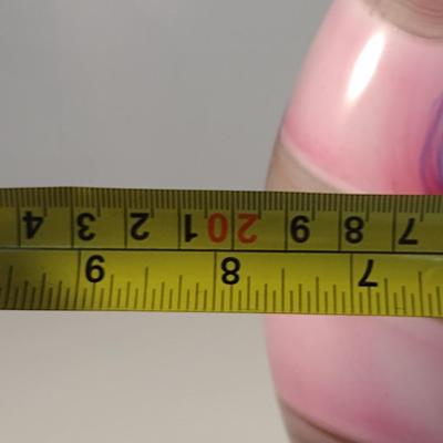 Colorful Art Glass Vase (#4)