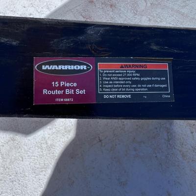 Warrior Bit Set Un-Used With Case