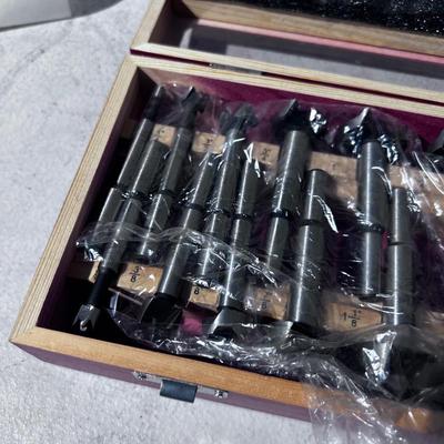 Fostner Bit Set UN-USED with Case