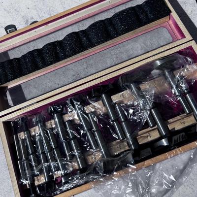 Fostner Bit Set UN-USED with Case