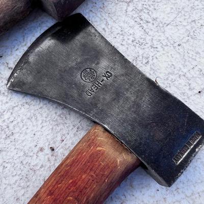 2 Vintage Hatchets 
