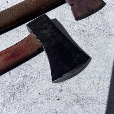 2 Vintage Hatchets 