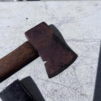 2 Vintage Hatchets 