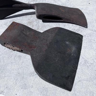 Hand Forged Fire Fighters Ax and a Broad Head 