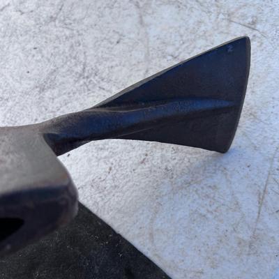 Hand Forged Fire Fighters Ax and a Broad Head 