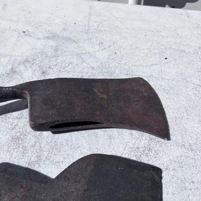 Hand Forged Fire Fighters Ax and a Broad Head 