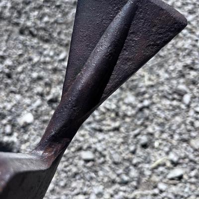 Hand Forged Fire Fighters Ax and a Broad Head 