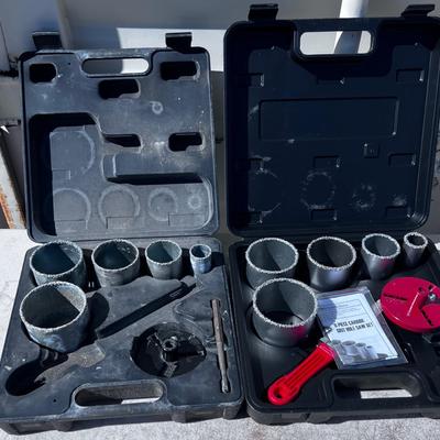 2 Diamond Bit Hole Saw Sets 