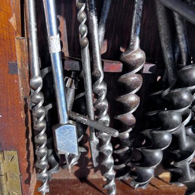 Sale Photo Thumbnail #248: Used and Usable. WOW! Cool old Wood box Case 