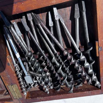 Bits for a Brace and Bit Drill 