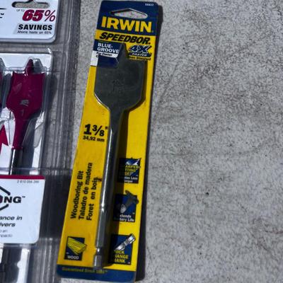 2 Sets of Spade Bits 