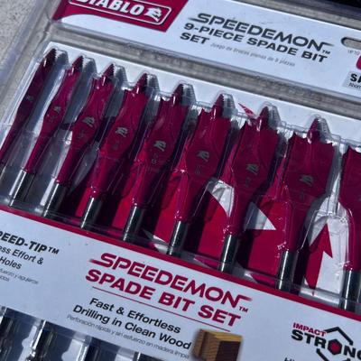 2 Sets of Spade Bits 