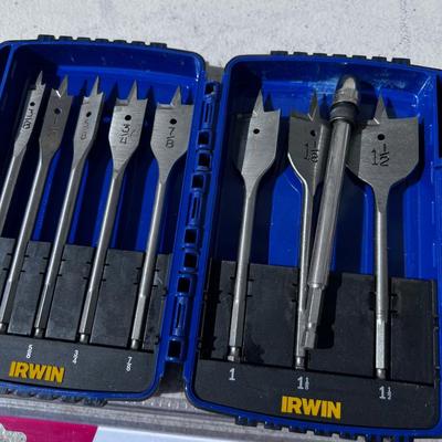 2 Sets of Spade Bits 
