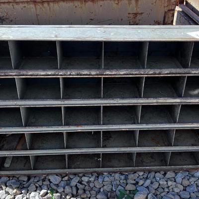 Sale Photo Thumbnail #383: Measures 31 x 21 x 6" Super Cool!!!!! Gray Metal 