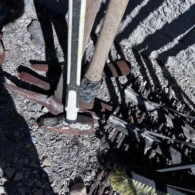 Picks (3) Plus a Bonus Sledge Hammer 