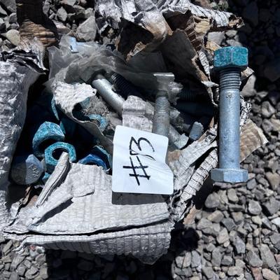 3/4" x 5" Galvanized Bolts 