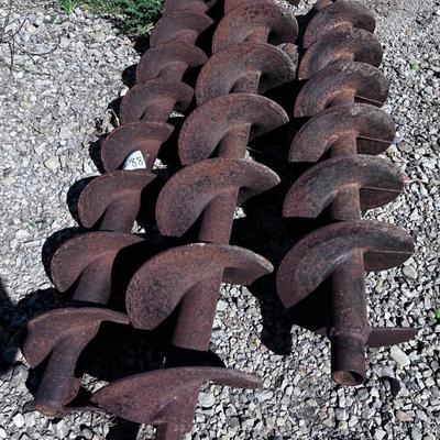 (3) Augers 2-10" and 1 -8" 